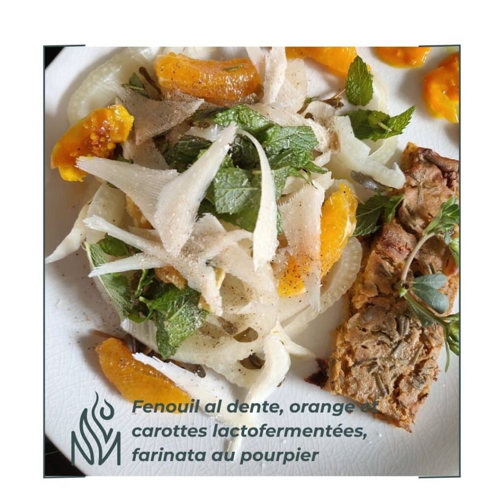Carottes lacto-fermentées